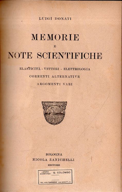 Memorie scientifiche 